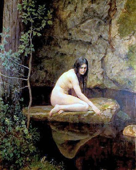 The water nymph, John Collier